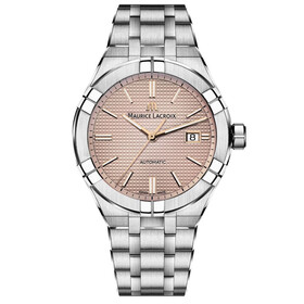 Maurice Lacroix Aikon Automatic 42 mm AI6008-SS002-730-1, Verze: béžová, krémová 