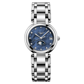 Longines PrimaLuna Moon Phase L8.115.4.98.6, Verze: modrá 