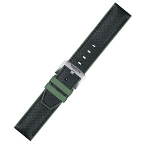 Řemínek Tissot T852.046.787, Verze: zelená, Šířka řemínku: 22 