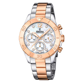 Festina Boyfriend Chronograph F20605/1, Verze: růžové zlato 