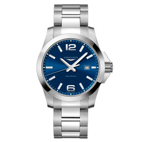 Longines Conquest L3.760.4.96.6, Verze: modrá 