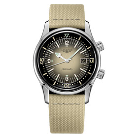 Longines Legend Diver Watch L3.774.4.30.2, Verze: béžová, krémová 
