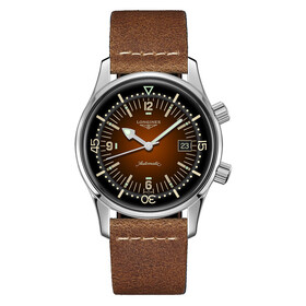 Longines Legend Diver Watch L3.774.4.60.2, Verze: hnědá 