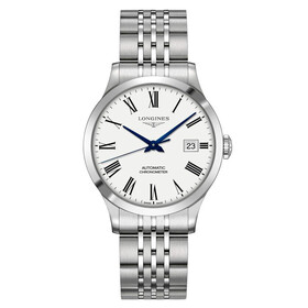 Longines Record L2.820.4.11.6, Verze: stříbrná 