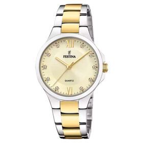 Festina Mademoiselle F20618/1, Verze: žluté zlato 