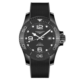 Longines HydroConquest Black Ceramic L3.784.4.56.9 