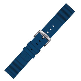 Řemínek Tissot T852.047.175, Verze: modrá, Šířka řemínku: 22, Šířka u spony: 22 