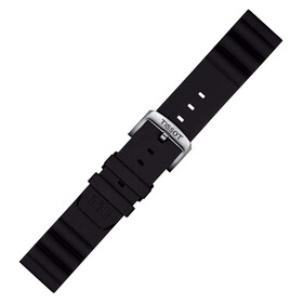 Řemínek Tissot T852.047.179, Verze: černá, Šířka řemínku: 22, Šířka u spony: 22 