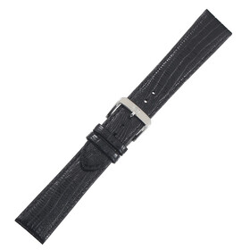 Řemínek Di-Modell Topas černý, Verze: černá, Šířka řemínku: 20, Šířka u spony: 18, Délka řemínku: L - 120/80 