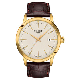 Tissot Classic Dream Gent T129.410.36.261.00, Verze: hnědá 