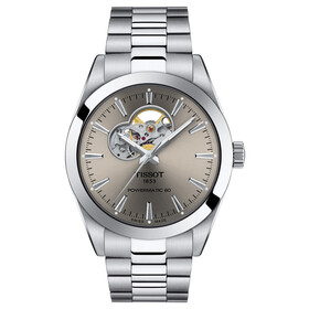 Tissot Gentleman Powermatic 80 Open Heart T127.407.11.081.00, Verze: stříbrná2 