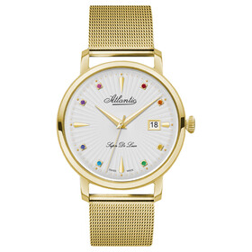 Atlantic Super De Luxe Precious Stones 29355.45.29MB, Verze: žluté zlato 