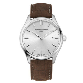 Frederique Constant Classics Quartz FC-220SS5B6, Verze: stříbrná 