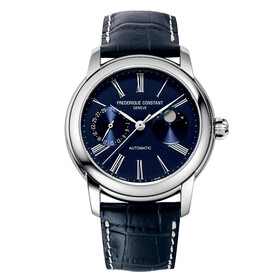 Frederique Constant FC-712MN4H6 Classic Moonphase Manufacture, Verze: modrá 