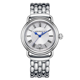 Aerowatch 1942 A 42900 AA26 M, Verze: stříbrná 