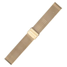 Náramek Bonflair Mesh barva růžové zlato, Šířka řemínku: 14 