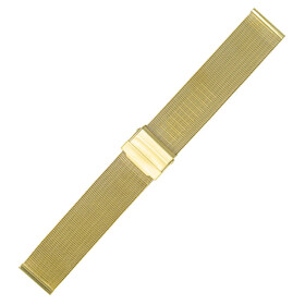 Náramek Bonflair Mesh barva růžové zlato, Šířka řemínku: 20 