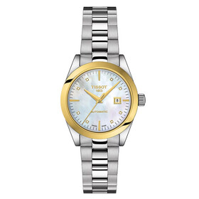 Tissot T-My Lady Automatic 18K Gold Bezel T930.007.41.116.00, Verze: bílá 