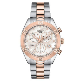 Tissot PR 100 Sport Chic Lady Chrono T101.917.22.116.00, Verze: růžové zlato 