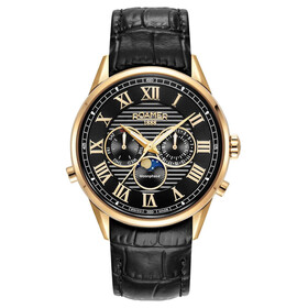 Roamer Superior Moonphase II 513821 48 85 05, Verze: černá2 