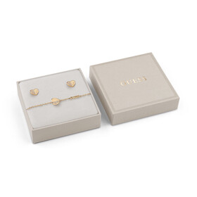 Sada náramek náušnice Guess Lovely Guess Box Set JUBS03187JWYGS 