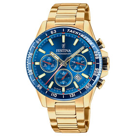 Festina Timeless Chronograph F20634/3, Verze: žluté zlato2 