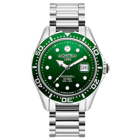 Roamer Rockshell Mark III Scuba 220858 41 75 50, Verze: zelená 