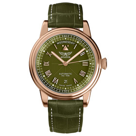 Aviator Douglas Day-Date 41 V.3.35.2.279.4, Verze: zelená2 