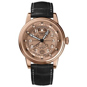 Aviator Douglas Day-Date Meca-41 V.3.36.2.288.4, Verze: růžové zlato2 