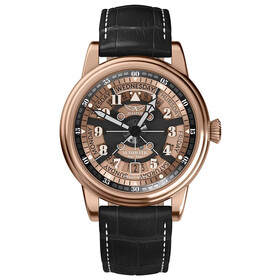 Aviator Douglas Day-Date Meca-41 V.3.36.2.289.4, Verze: růžové zlato3 