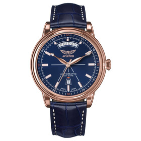 Aviator Douglas Day-Date V.3.20.2.225.4, Verze: modrá2 