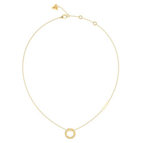 Náhrdelník Guess Circle Lights JUBN03168JWYGT/U, Verze: žluté zlato 