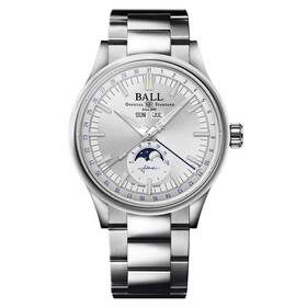 Ball Engineer II Moon Calendar Limited Edition NM3016C-S1J-SL, Verze: stříbrná 