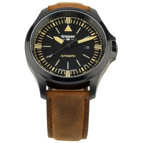 Traser P67 Officer Automatic Black 110756, Verze: hnědá 