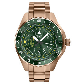 Aviator Airacobra GMT V.1.37.2.309.5, Verze: růžové zlato 