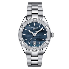 Tissot PR 100 Sport Chic Lady T101.910.11.121.00, Verze: modrá 