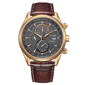 Citizen Radio Controlled Chronograph AT8263-10H, Verze: růžové zlato 