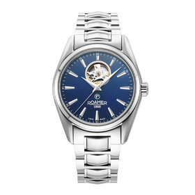 Roamer Searock Master Automatic Open Heart 984985 41 45 20, Verze: modrá 