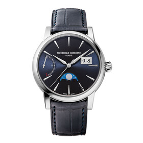 Frederique Constant Classic Power Reserve Big Date Manufacture FC-735N3H6, Verze: modrá 