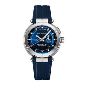Herbelin Newport Mareographe 35TH Anniversary 24688A15CB, Verze: modrá2 
