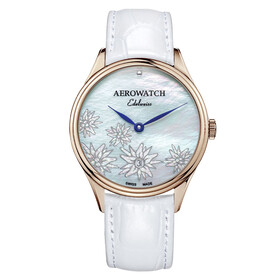 Aerowatch Les Grandes Classiques Edelweiss Lady A 49101 RO03, Verze: růžové zlato2 