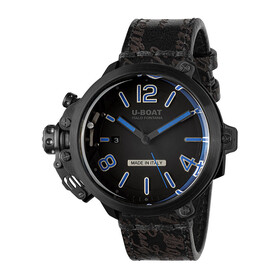 U-BOAT Capsule 50 MM PVD Black BK Limited Edition 8806, Verze: černá 