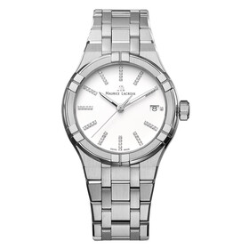 Maurice Lacroix Aikon Quartz AI1106-SS002-150-1, Verze: bílá 