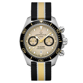 Certina DS Action Chrono Diver C032.827.18.271.00, Verze: béžová, krémová 