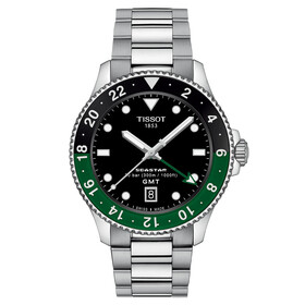 Tissot Seastar 1000 Quartz GMT T120.852.11.051.00, Verze: stříbrná 