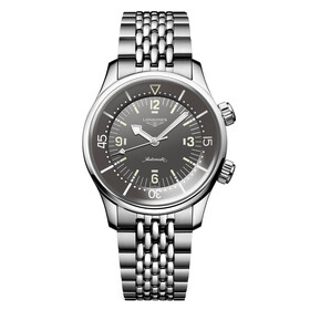 Longines Legend Diver Watch L3.764.4.99.6, Verze: šedá 
