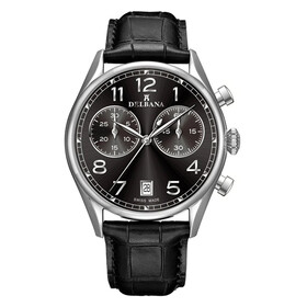 Delbana Fiorentino Chronograph 41601.754.6.032, Verze: černá2 