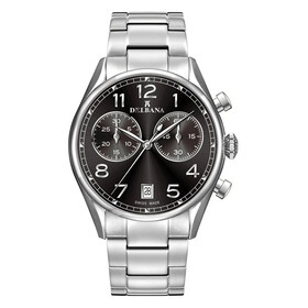 Delbana Fiorentino Chronograph 41701.754.6.032, Verze: černá 