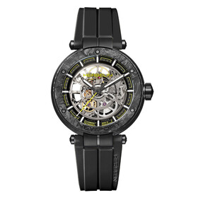 Herbelin Newport Carbon Titanium Automatic Skeleton 1888SQCTN14CA, Verze: černá2 