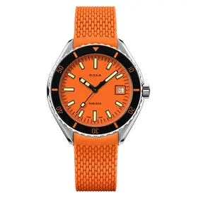 Doxa SUB 200 Professional 799.15.351.21, Verze: oranžová 
